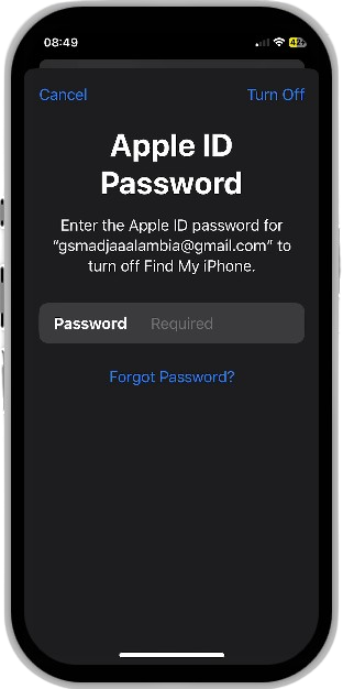 iResolvePrime OPEN MENU Software - Permanent iCloud Removal Feature Showcase Screenshot