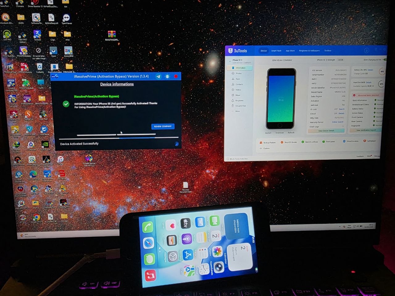 Unlocked Device