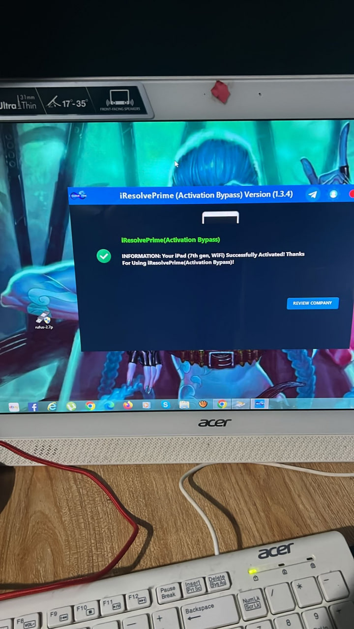 Unlocked Device