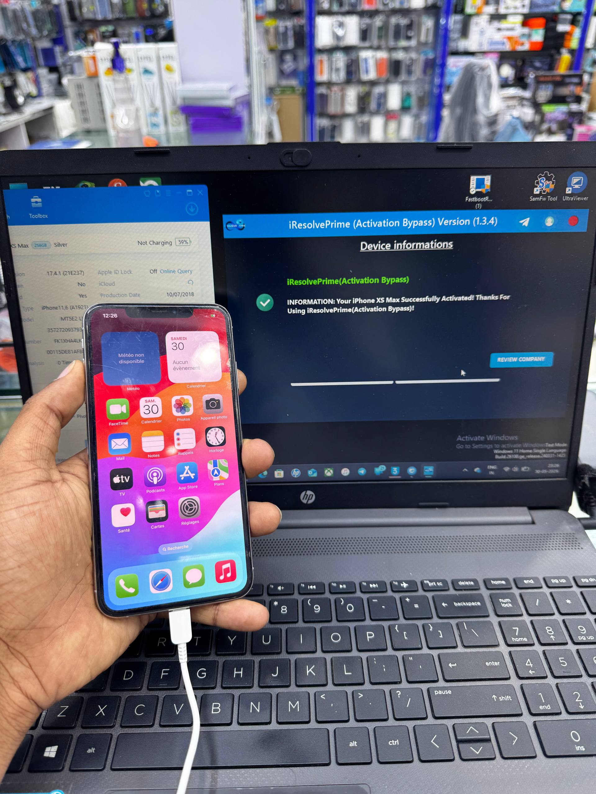 Unlocked Device